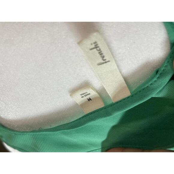 Frenchi Women's Green Tank Top - Size M - Picture 4 of 4